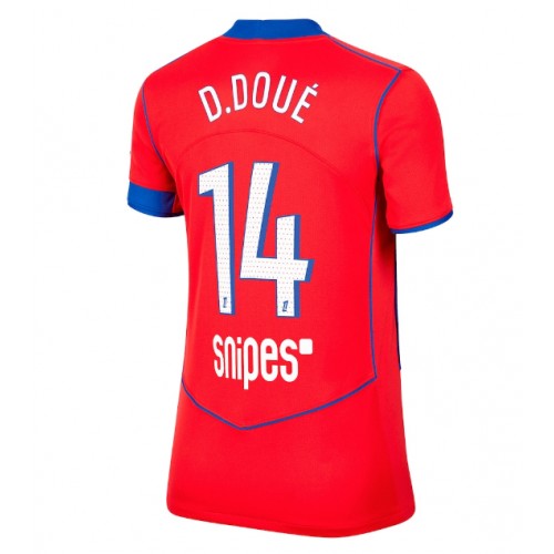 Paris Saint-Germain Desire Doue #14 Replik 3rd trikot Damen 2025-26 Kurzarm Paris Saint-Germain Desire Doue #14 Replik 3rd trikot Damen 2025-26 Kurzarm